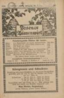Posener Bienenwirt: Zeitschrift des Verbandes der Großpolnischen Imkervereine 1930.07 Jg.24 Nr7
