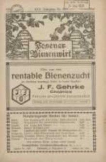 Posener Bienenwirt: Zeitschrift des Verbandes der Gro&szlig;polnischen Imkervereine 1931.05 Jg.25 Nr5