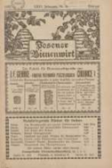 Posener Bienenwirt: Zeitschrift des Verbandes der Großpolnischen Imkervereine 1932.02 Jg.26 Nr2