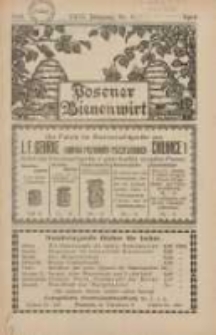 Posener Bienenwirt: Zeitschrift des Verbandes der Gro&szlig;polnischen Imkervereine 1932.04 Jg.26 Nr4