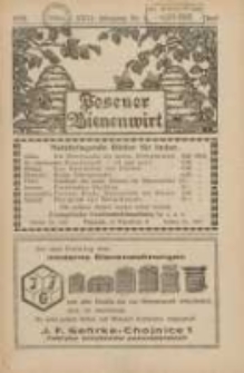 Posener Bienenwirt: Zeitschrift des Verbandes der Großpolnischen Imkervereine 1932.06 Jg.26 Nr6