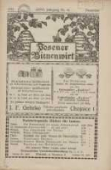 Posener Bienenwirt: Zeitschrift des Verbandes der Großpolnischen Imkervereine 1932.12 Jg.26 Nr12