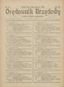 Orędownik Urzędowy Powiatu Zachodnio-Poznańskiego 1923.06.14 R.36 Nr24