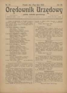 Orędownik Urzędowy Powiatu Zachodnio-Poznańskiego 1923.07.19 R.36 Nr29