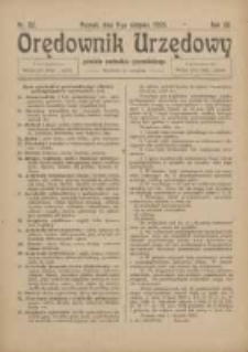 Orędownik Urzędowy Powiatu Zachodnio-Poznańskiego 1923.08.09 R.36 Nr32
