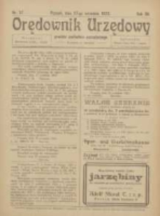 Orędownik Urzędowy Powiatu Zachodnio-Poznańskiego 1923.09.27 R.36 Nr37