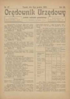 Orędownik Urzędowy Powiatu Zachodnio-Poznańskiego 1923.12.06 R.36 Nr47