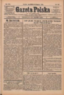 Gazeta Polska: codzienne pismo polsko-katolickie dla wszystkich stanów 1926.11.08 R.30 Nr257