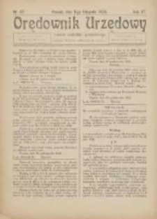 Orędownik Urzędowy Powiatu Zachodnio-Poznańskiego 1924.11.06 R.37 Nr37