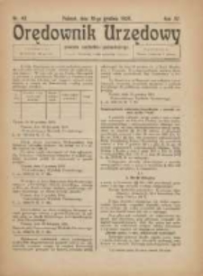 Orędownik Urzędowy Powiatu Zachodnio-Poznańskiego 1924.12.18 R.37 Nr42