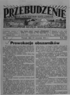 Przebudzenie: organ Związku Robotników Rolnych i Leśnych ZZP. 1931.09.10 R.13 Nr37