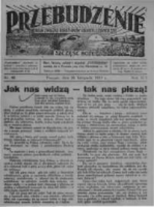 Przebudzenie: organ Związku Robotników Rolnych i Leśnych ZZP. 1931.11.26 R.13 Nr48