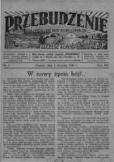 Przebudzenie: organ Związku Robotnik&oacute;w Rolnych i Leśnych ZZP. 1932.01.01 R.14 Nr1