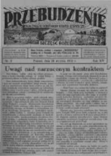 Przebudzenie: organ Związku Robotników Rolnych i Leśnych ZZP. 1932.01.28 R.14 Nr5