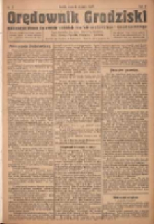 Orędownik Grodziski: niezależne pismo dla rodzin polskich powiatu grodziskiego i nowotomyskiego : organ centralny dla miast: Grodziska, Opalenicy, Buku, Nowego Tomyśla, Zbaszynia i Lwówka 1923.01.06 R.5 Nr2