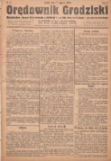 Orędownik Grodziski: niezależne pismo dla rodzin polskich powiatu grodziskiego i nowotomyskiego : organ centralny dla miast: Grodziska, Opalenicy, Buku, Nowego Tomyśla, Zbaszynia i Lwówka 1923.01.27 R.5 Nr8