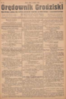 Orędownik Grodziski: niezależne pismo dla rodzin polskich powiatu grodziskiego i nowotomyskiego : organ centralny dla miast: Grodziska, Opalenicy, Buku, Nowego Tomyśla, Zbaszynia i Lw&oacute;wka 1923.02.07 R.5 Nr11