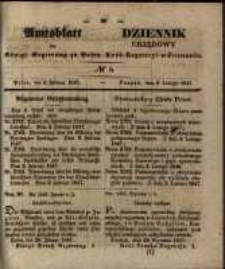 Amtsblatt der K&ouml;niglichen Regierung zu Posen. 1847.02.09 Nro.6