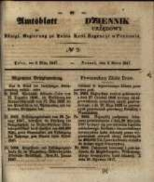 Amtsblatt der K&ouml;niglichen Regierung zu Posen. 1847.02.30 Nro.9