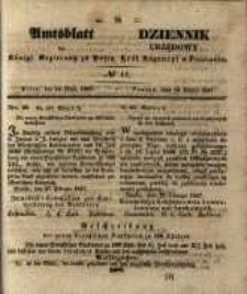 Amtsblatt der K&ouml;niglichen Regierung zu Posen. 1847.16.03 Nro.11