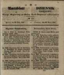 Amtsblatt der K&ouml;niglichen Regierung zu Posen. 1847.03.30 Nro.13