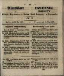 Amtsblatt der Königlichen Regierung zu Posen. 1847.05.11 Nro.19
