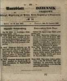 Amtsblatt der Königlichen Regierung zu Posen. 1847.06.15 Nro.24
