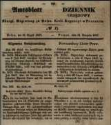 Amtsblatt der Königlichen Regierung zu Posen. 1847.08.31 Nro.35