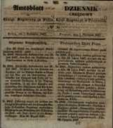 Amtsblatt der K&ouml;niglichen Regierung zu Posen. 1847.09.07 Nro.36