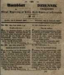 Amtsblatt der K&ouml;niglichen Regierung zu Posen. 1847.11.02 Nro.44
