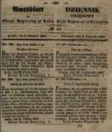 Amtsblatt der Königlichen Regierung zu Posen. 1847.11.02 Nro.44
