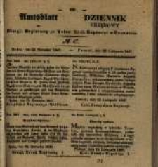 Amtsblatt der K&ouml;niglichen Regierung zu Posen. 1847.11.23 Nro.47