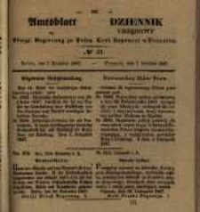 Amtsblatt der Königlichen Regierung zu Posen. 1847.12.07 Nro.49