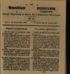 Amtsblatt der K&ouml;niglichen Regierung zu Posen. 1847.12.21 Nro.51