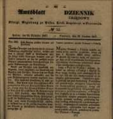 Amtsblatt der Königlichen Regierung zu Posen. 1847.12.28 Nro.52