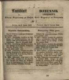 Amtsblatt der K&ouml;niglichen Regierung zu Posen. 1849.01.09 Nr.2