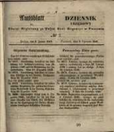 Amtsblatt der Königlichen Regierung zu Posen. 1849.01.09 Nr.2