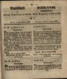 Amtsblatt der K&ouml;niglichen Regierung zu Posen. 1849.02.27 Nr.9