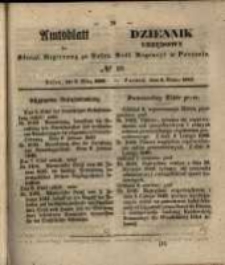 Amtsblatt der K&ouml;niglichen Regierung zu Posen. 1849.03.06 Nr.10