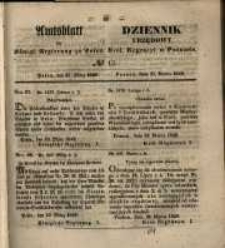 Amtsblatt der K&ouml;niglichen Regierung zu Posen. 1849.03.27 Nr.13