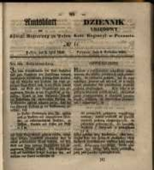 Amtsblatt der K&ouml;niglichen Regierung zu Posen. 1849.04.03 Nr.14