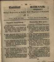 Amtsblatt der K&ouml;niglichen Regierung zu Posen. 1849.04.24 Nr.17