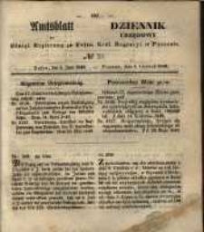 Amtsblatt der K&ouml;niglichen Regierung zu Posen. 1849.06.05 Nr.23
