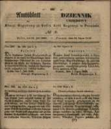 Amtsblatt der K&ouml;niglichen Regierung zu Posen. 1849.07.24 Nr.30