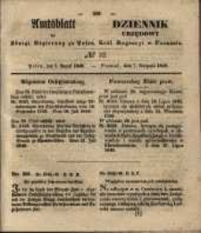 Amtsblatt der Königlichen Regierung zu Posen. 1849.08.07 Nr.32