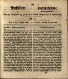 Amtsblatt der Königlichen Regierung zu Posen. 1849.08.14 Nr.33