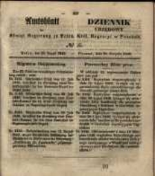 Amtsblatt der K&ouml;niglichen Regierung zu Posen. 1849.08.28 Nr.35