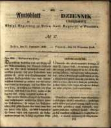 Amtsblatt der K&ouml;niglichen Regierung zu Posen. 1849.09.11 Nr.37