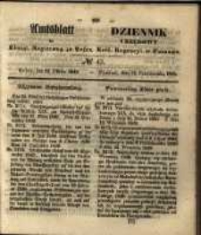 Amtsblatt der K&ouml;niglichen Regierung zu Posen. 1849.10.23 Nr.43