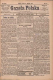 Gazeta Polska: codzienne pismo polsko-katolickie dla wszystkich stanów 1927.01.14 R.31 Nr10